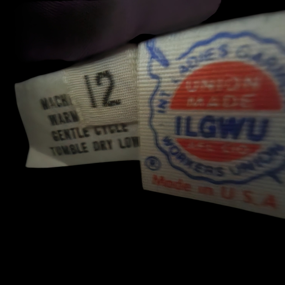 Frederick & Nelson Vintage  Ultrasuede Jacket – Union Made (ILGWU) Size 12 - Picture 4 of 7